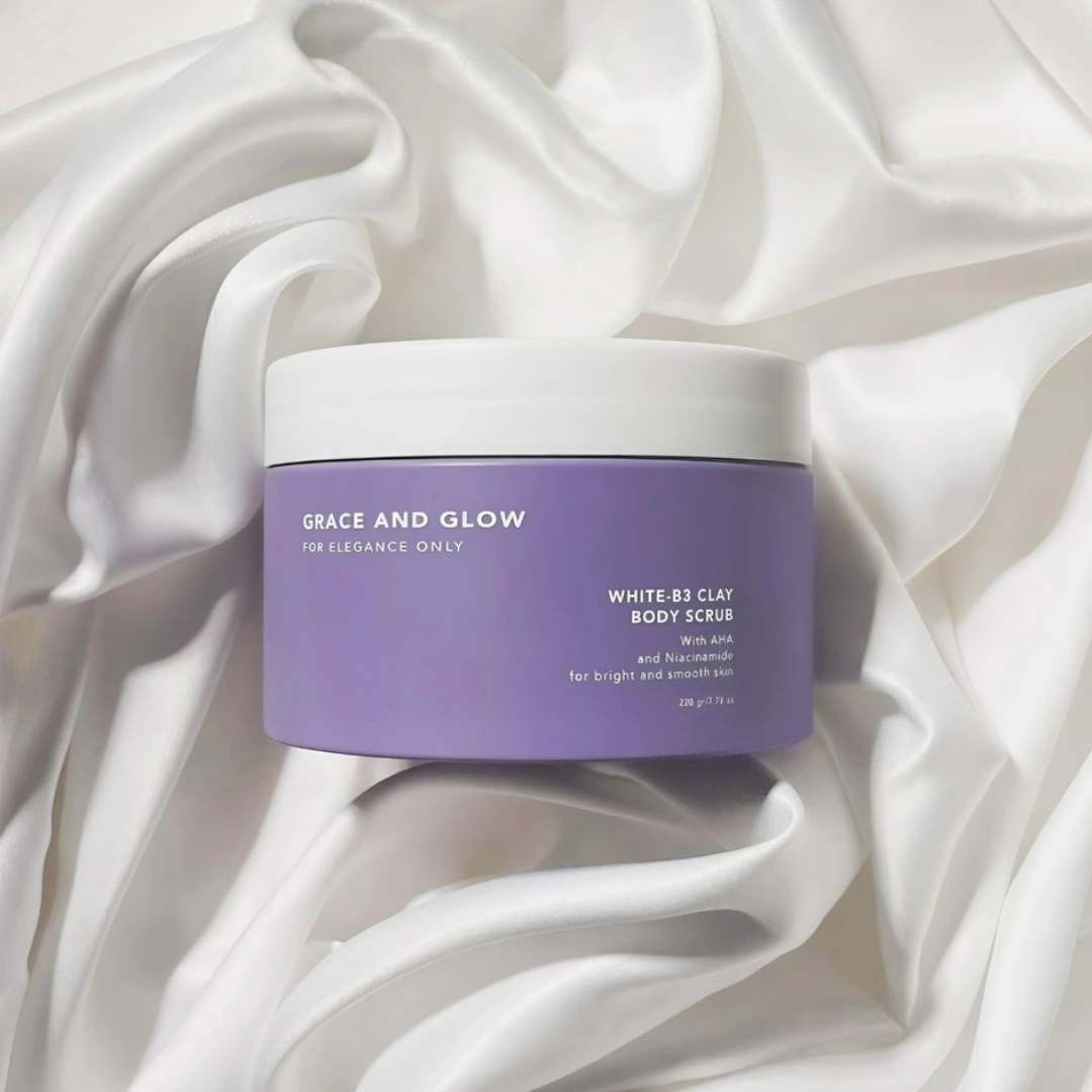 Grace and Glow White-B3 Clay Body Scrub